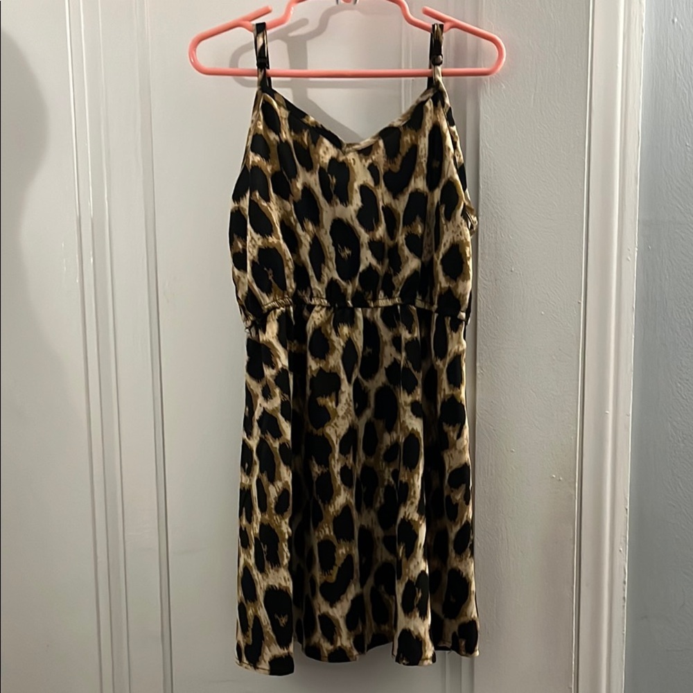 Leopard Print Dress